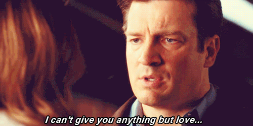 suppressingthejess:acheerydisposition:freakyx-blog:Beckett I just realised something…I can’t give yo