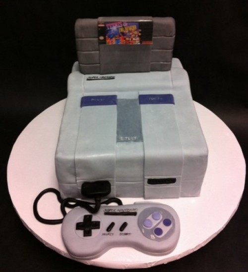 Super Nintendo cake