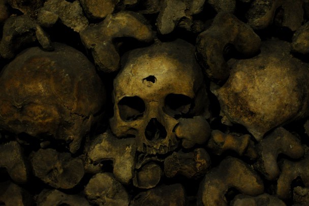 balsiek:  The Catacombs of Paris Paris has a deeper and stranger connection to its