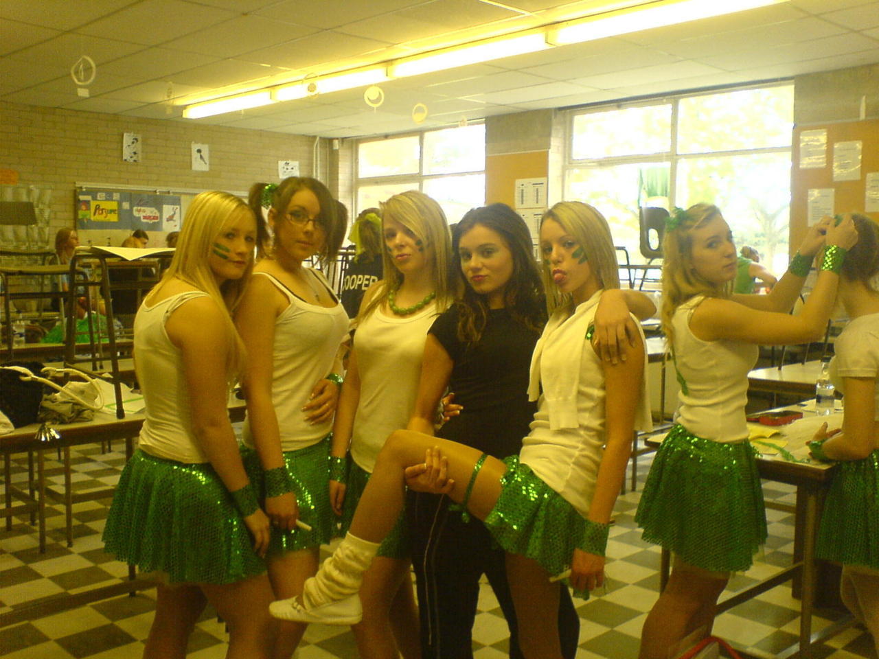 becoming-tgirl:  maybe i should join cheerleading squad ? i would love to be one