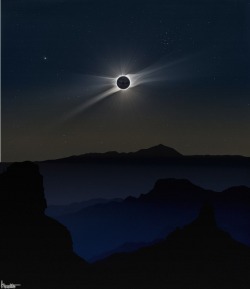 unknownskywalker:  Total eclipse by kaslito