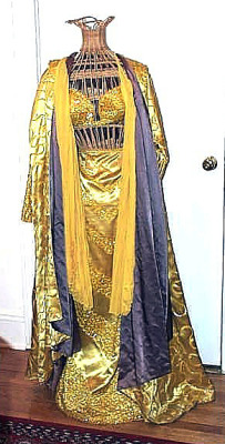 This Golden-Caped Outfit Was One Of The More Elaborate Dance Costumes Worn By Legendary