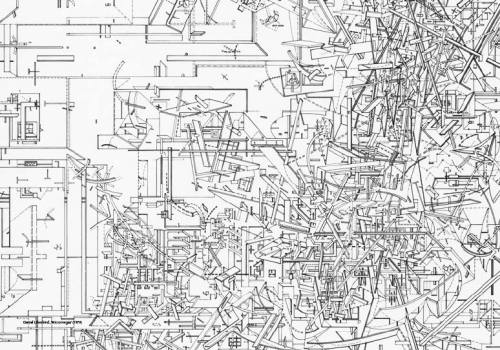 flasd: Architectural drawings of motion from the last century - vehicle circulation in Philadelphia 