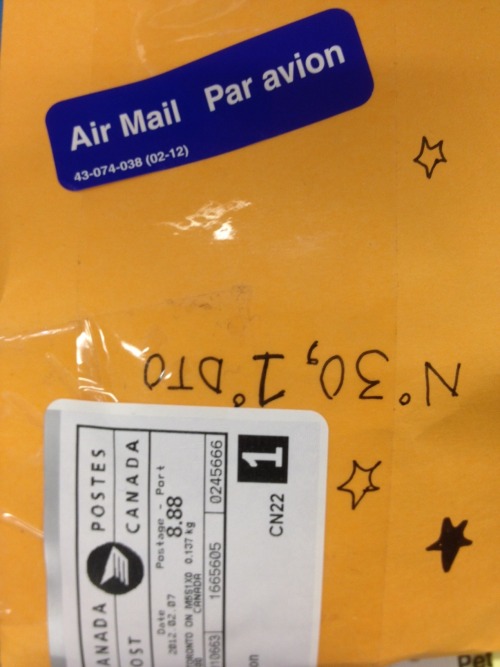 AIR MAIL? Yes. It is. :3 