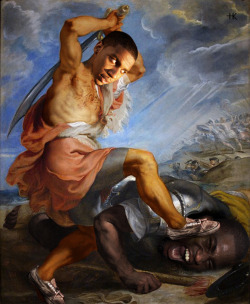 lilbasedbook:  The BASEDGOD defeats DAVID