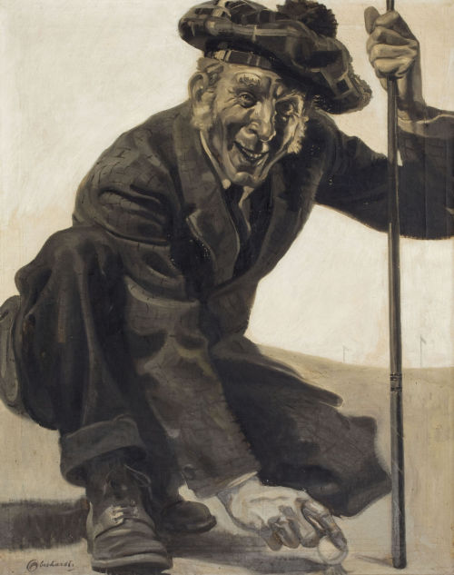 themainloop:  WILLIAM OBERHARDT (American, 1882-1958). The Golfer.jpg 