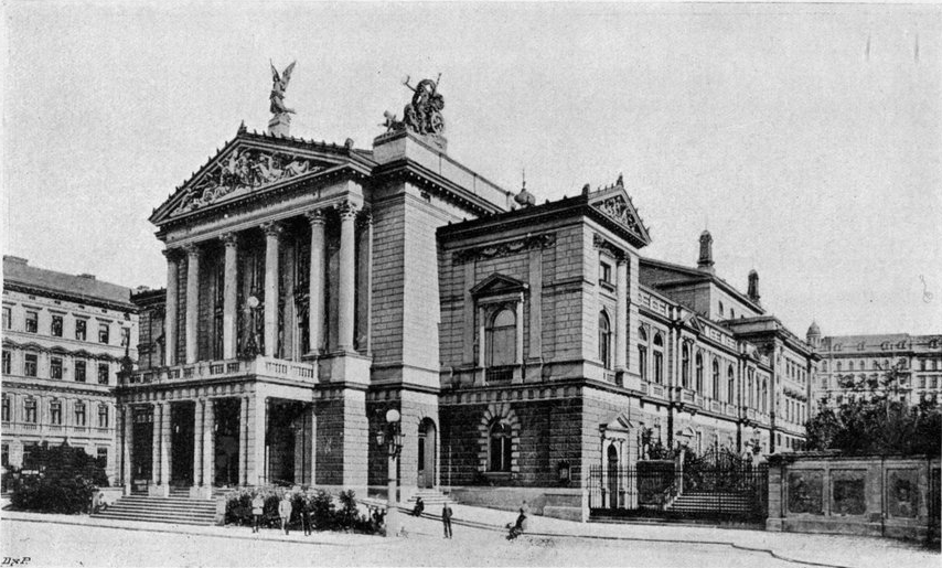 The opera house, Prague