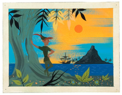 Peter Pan Concept Art By Mary Blair