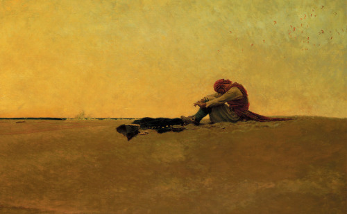 thriley:Howard PyleMarooned, 1909Oil on Canvas40&quot; x 60&quot;