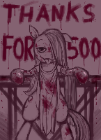 askpinkaminadianepie:  Thanks for 500 refollowers!