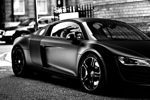  Matte Black Audi R8 