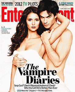 Porn Pics  Vampire Diaries cast new sizzling magazine
