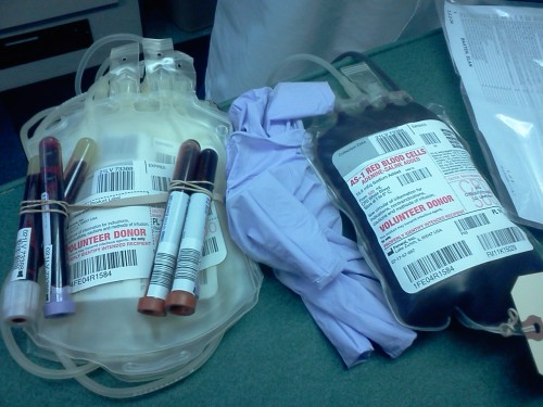 sparklytaint:  i donated blood. 