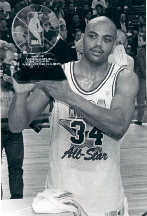 BACK IN THE DAY | 2/10/91 | Charles Barkley is named the MVP of the NBA All-Star Game leading the East to a victory over the West, scoring 17 points and grabbing 22 rebounds