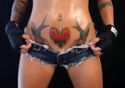 tetasytattoos:  Corazón #tetasytattoos #inked