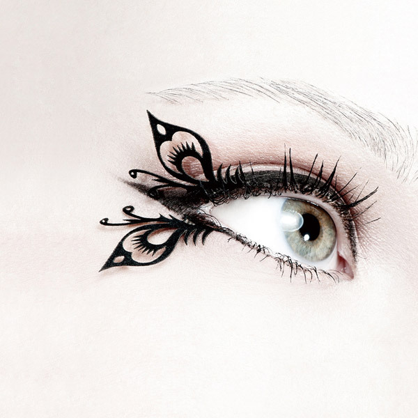 msparrish:  myinternalstrawberry:  Paperself Lashes ~  Origami lashes! hot or not?