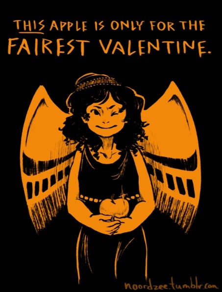 interretialia:noordzee:Ancient Greek Lady-Monster Valentines, because I love the morbid sense of hum