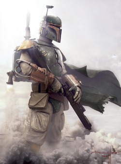 unknownskywalker:  Boba Fett by Manny Llamas