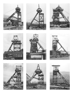 anachoretique:  Bernd und Hilla Becher, Winding Towers, 1966-97. 