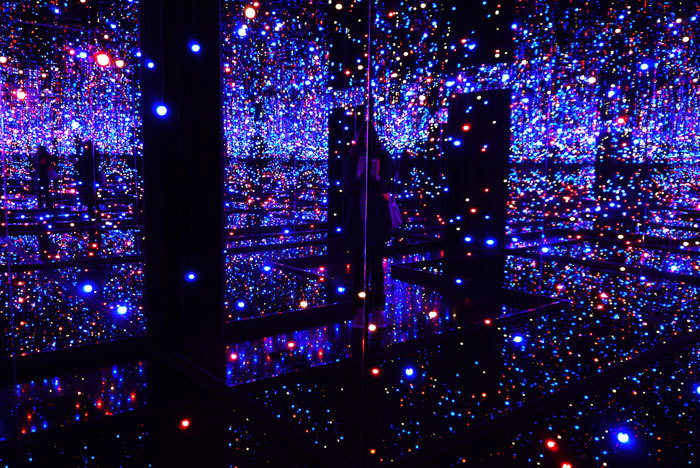 If you’ve ever wanted to step into a room that feels like it goes on into infinity,