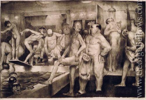 missmersey:  omg new favourite artist time George Bellows, realist painter of the poor and down-n-out Did a lootttt of boxing-related work, but it’s a good way to convey struggle and the bloodthirst of MANNN but seriously I love how twisted he makes