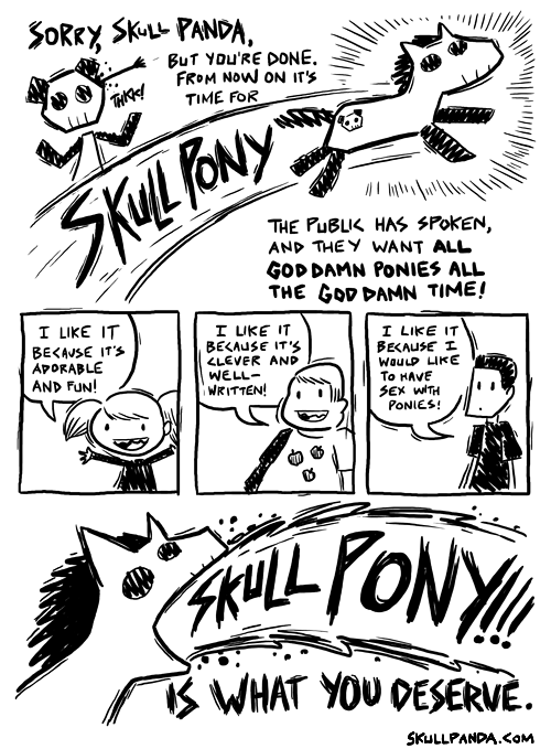 Skull Panda Loves Everything
