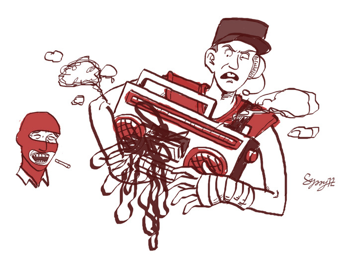 siiselisorbetti:  As soon as I saw the new item for Scout, the Boston Boom-Bringer,