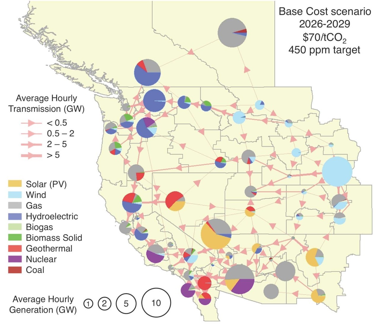 “To reach a low-cost, low-carbon electricity system in the West, UC Berkeley energy researchers propose this combo of power sources as one possible solution. A carbon tax (placing CO2 at about $70/ton) could help the West reach a goal of 54 percent...