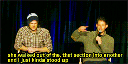 deanhasherpes:  my—mindpalace:  Jensen’s Starstruck moment, from NashCon 2012 