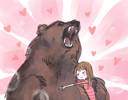 penuria-d:  nanakosan:  abrazo de oso :D!