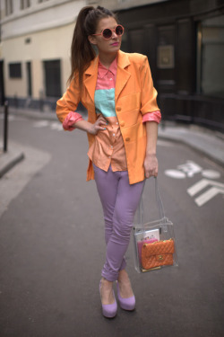 what-do-i-wear:  Vintage Tangerine Blazer,