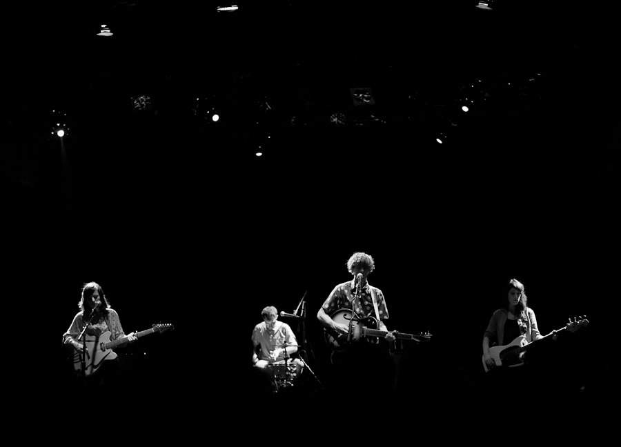 Veronica Falls at the Music Hall of Williamsburg, February 9, 2012. © Dominick Mastrangelo