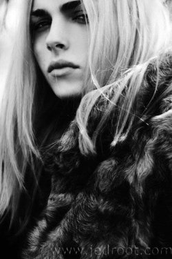 blackandwhite-couture:  My favorite male model again! :) Andrej Pejic. 