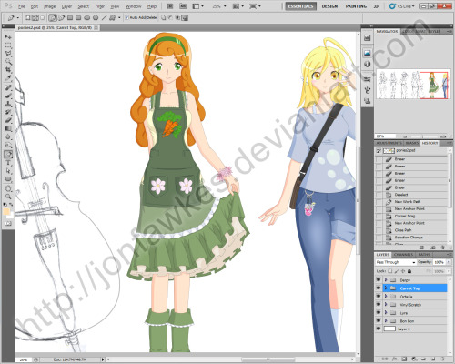 Just about finished Carrot Top I think, if I find anything I need to fix then I shall, but onto Octavia!