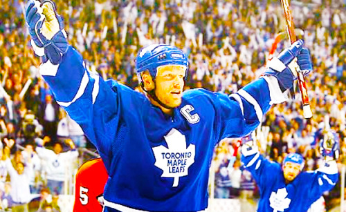 theyslayedthedragon:  the leafs honour mats sundin 