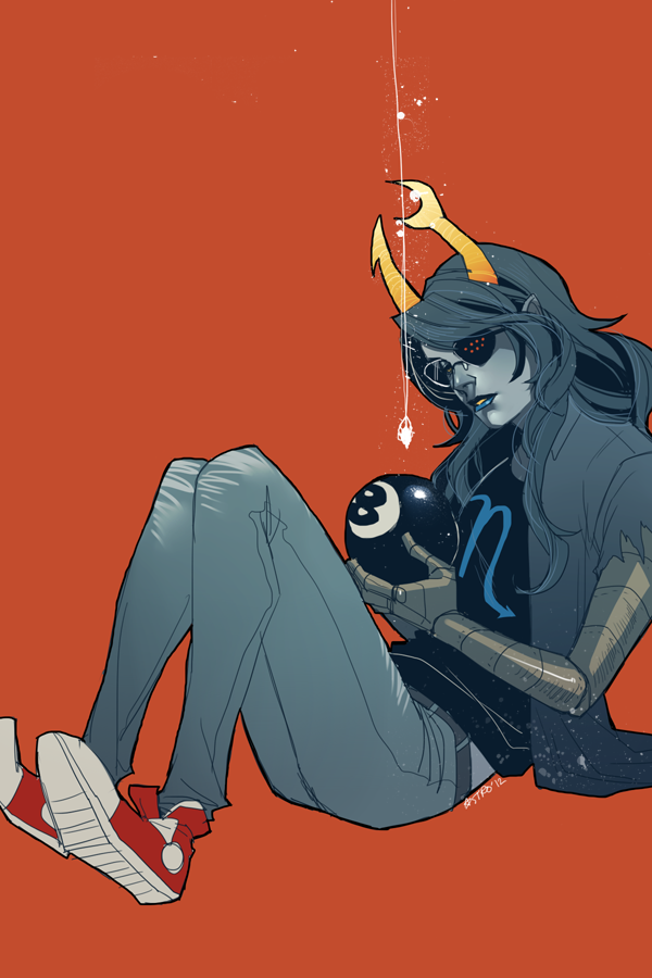 nogutsnoglory:  today someone called me a spider and I instantly thought of vriska…………. 
