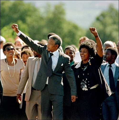 XXX zairacat:  Today, 22 years ago, Nelson Mandela photo