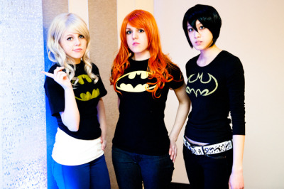 Batgirls | CourtoonXIII as Steph, Hythe as Babs, and Berndor as Cass; photo by CKDecember
“ {via hythe}
”