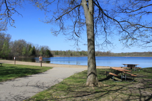 Teeple Lake Beach, Highland Recreation Area, Michigan