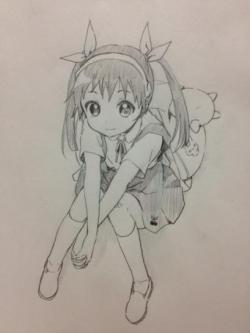 myhoney0079:  なもり神が描いた八九寺真宵ちゃんが可愛すぎ！！｜やらおん！