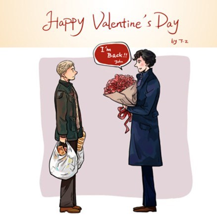 ihavebeensherlocked: radiolocked: nurfherder: investigation-sherlockwatson: lilyswhisper: So sweet!&