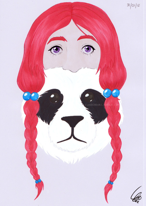 eatsleepdraw:  ‘Reverse Panda Hat’[Speed Drawing Video] For more drawings and doodles, visit my (fairly new) art blog!http://claudinsuki.tumblr.com 