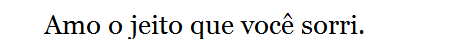 eu preciso de você aqui !