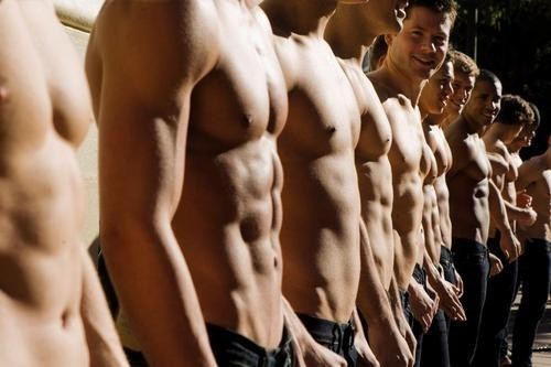 Abercrombie & Fitch hunks porn pictures