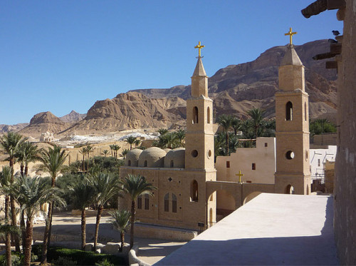 by Miami Love 1 on Flickr.Monastery of St Anthony the Great in Hurghada, Egypt.