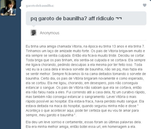   Antes de julgar, conheça.  