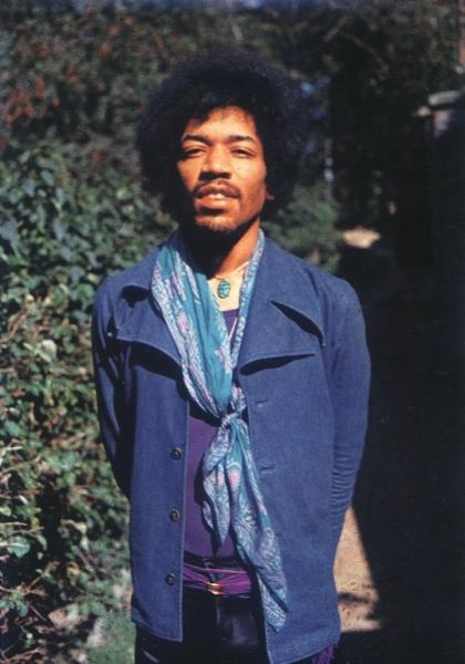   Hendrix, the day before he died  on top amazing talent, he was rather a snappy