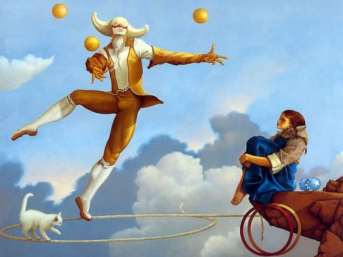 indigodreams:  The Juggler 1981 - Michael Parkes 