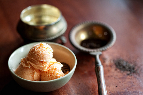 thai tea ice cream!