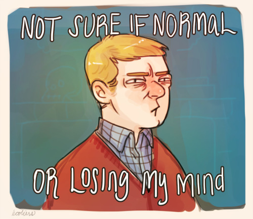 “life with sherlock holmes” my life is like woman laughing alone with salad except repla